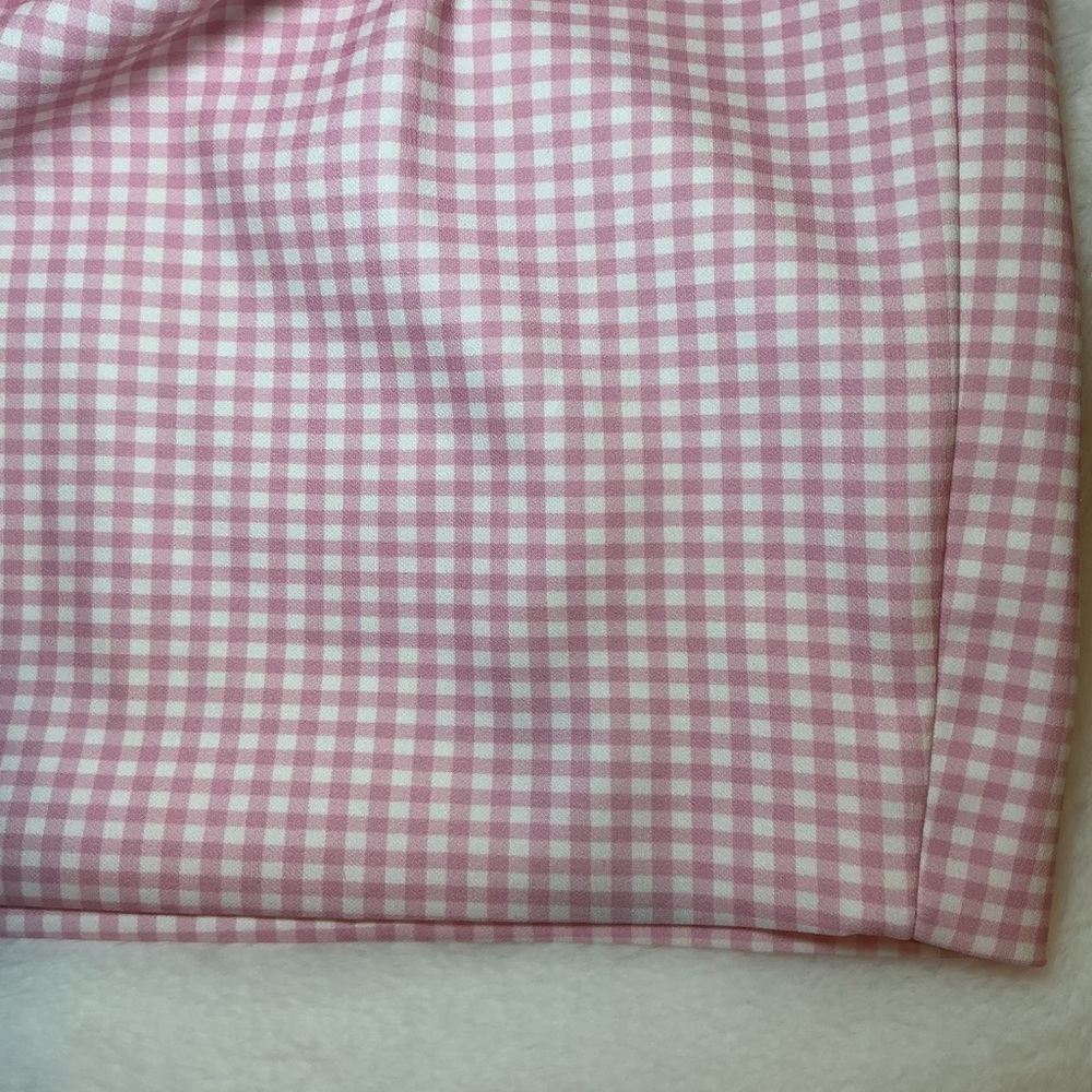 Meshki Pink Gingham Dress with Chain Straps - Picture 8 of 8